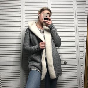 GAP CARDIGAN SHERPA